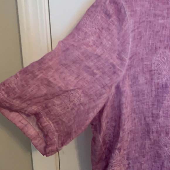 Light purple/like new/100% Linen - Picture 2 of 4